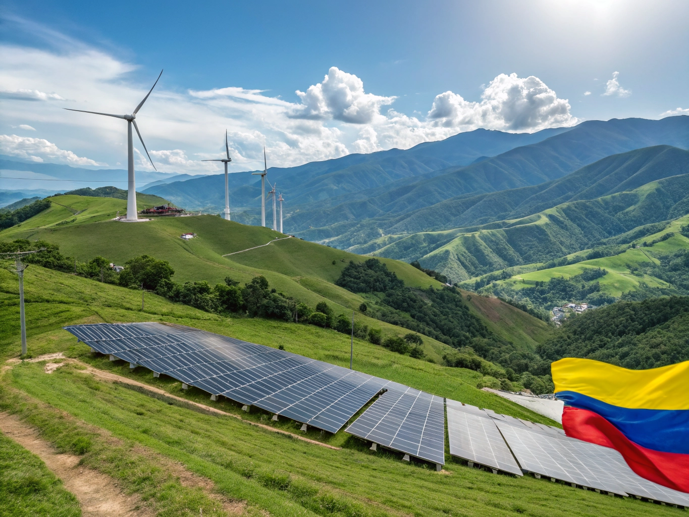 Transición energética y financiación de proyectos renovables en Colombia
